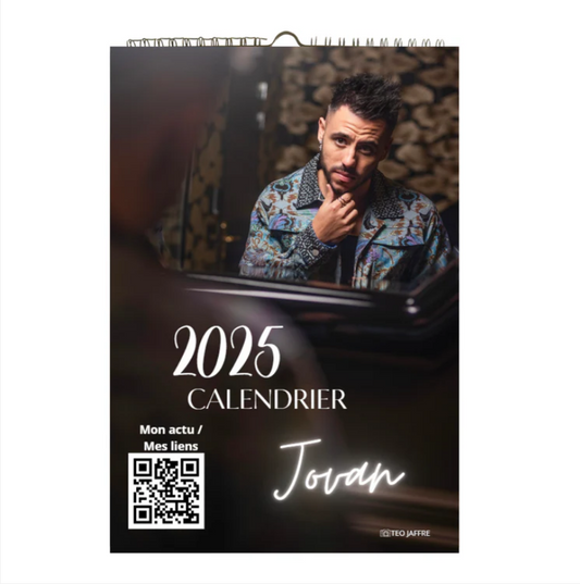 Calendrier Jovan 2025