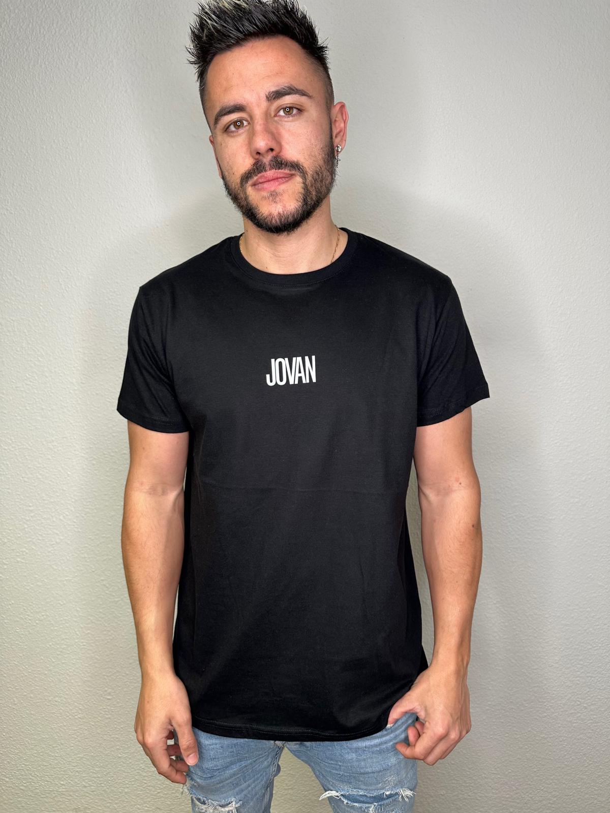 T-Shirt noir Jovan
